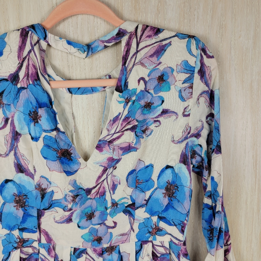 (SOLD) Free People Multicolored Floral Tegan Mini - Picture 9 of 11